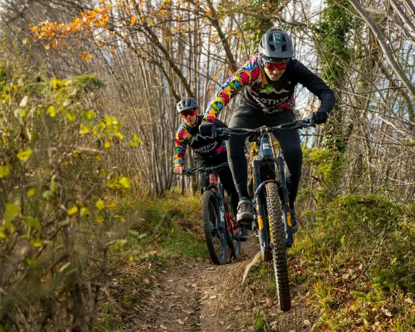 Cambi di pendenza in mountain bike