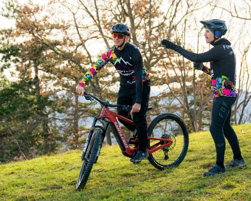 Mobilita e carichi di spostamento in mountain bike